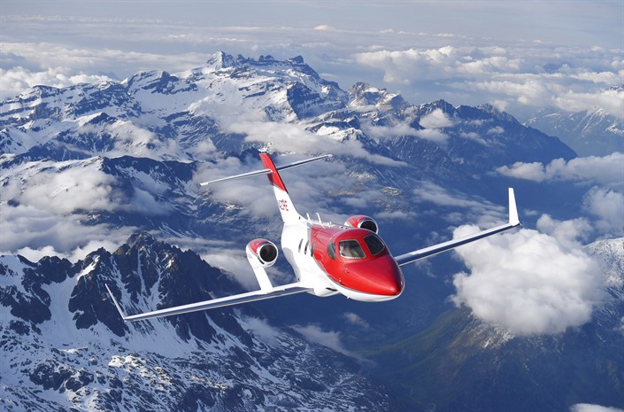 The HondaJet Makes its First Appearance in Europe