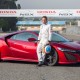 FERNANDO ALONSO AL VOLANTE DEL NUEVO HONDA NSX EN EL CIRCUITO DE ESTORIL