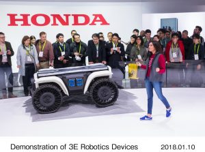 Honda robotics at CES 2018