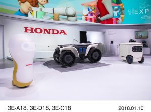 Honda robotics at CES 2018